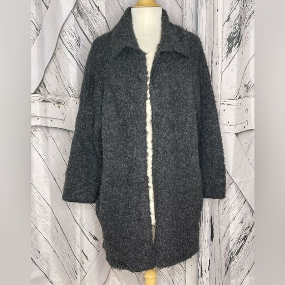 Rachel Zoe Cardigan Open Front Gray - Picture 1 of 6